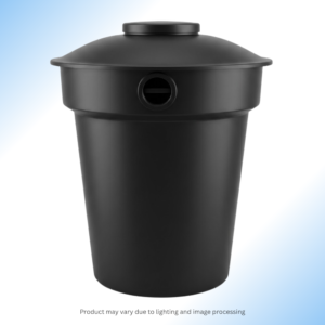 Firstank 1,000 Liters septic tank made with FRP front Back view.
