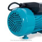 Brass impeller, motor view of jet series water pump.