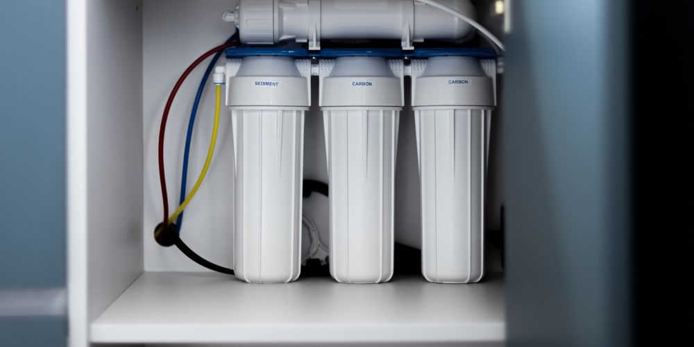 3 stage water filtration.