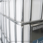 Close up view of the welded part of IBC.