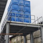 Firstank elevated FMV water storage tank